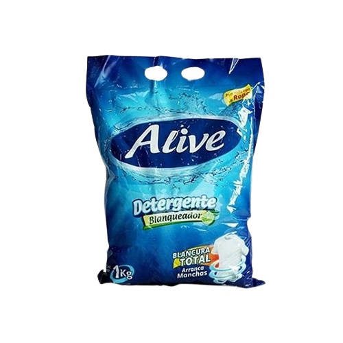 DETERGENTE ALIVE 1KG POLVO AZUL