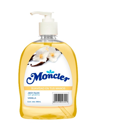 JABON MONCLER 360ML LIQ VAINILLA