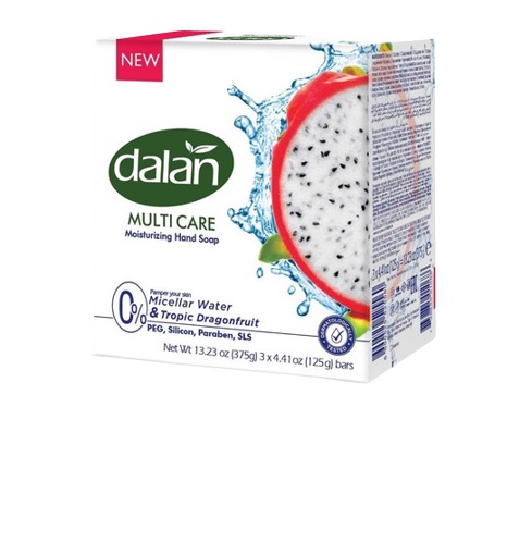 JABON DALAN 125GR X3UND MICELAR FRUT DRA