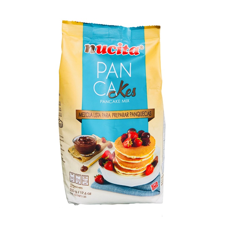 MEZCLA DE PANQUECAS NUCITA  500GR